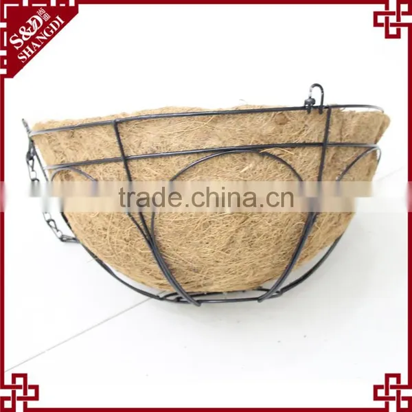 S&D Eco-friendly Antique Hot Sale Ceramic Home Decor Artificial Flower Hanging Baskets photo-5