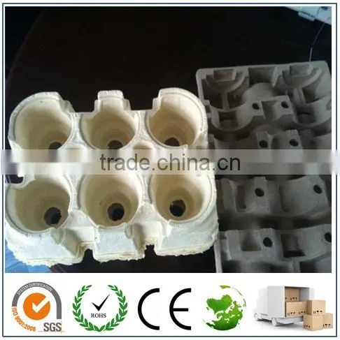 ECO Molded Pulp Wine Pack/Wine Tray/Wine Shipper/12 Bottle Wine Packaging photo-2