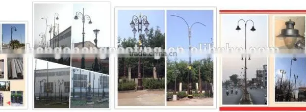 Factory ISO 9001 Ornamental Lamp Post photo-4
