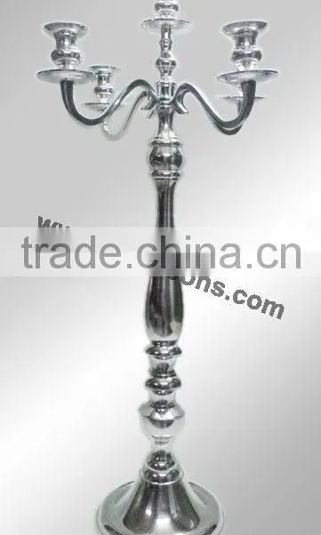Wedding Candelabra Aluminium Candelabra 4 Arm Candelabra photo-3