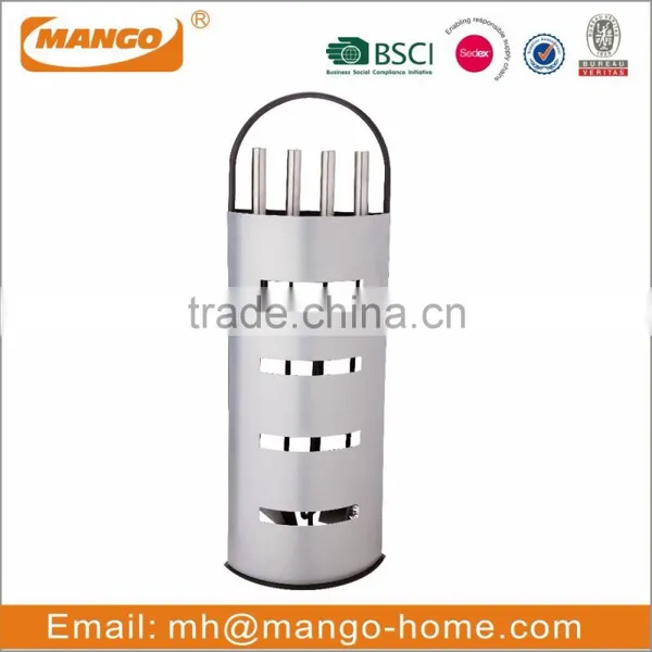 5pcs Stainless Steel Firplace Tool Set photo-3