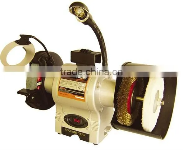 6" Multi Function Grinder/Buffer SHBG625-MF with Working Parts Size 150x20mm,6" x 3/4"