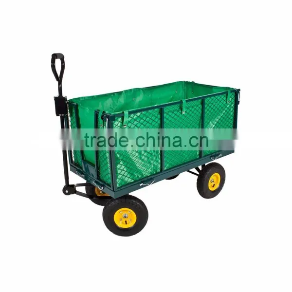 Four-wheel Folding Wagon Cart With 600D Water Proof Bag TC1846 photo-2