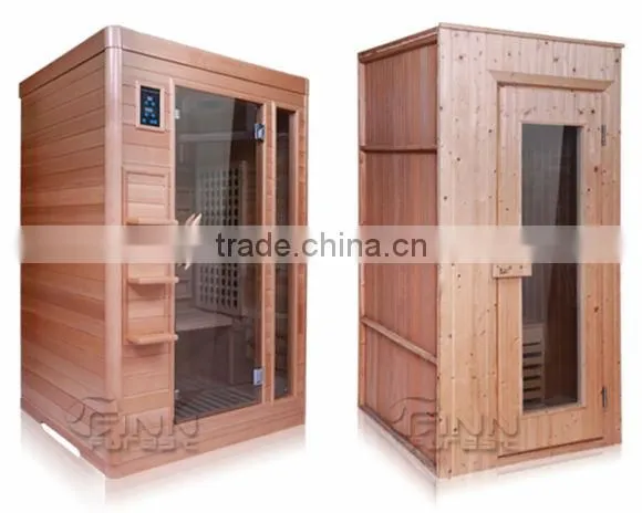 Solid Wood Sauna Equipment Far Infrared Sauna House (SCB-002SL) ,1 to 8person Steam Room photo-2