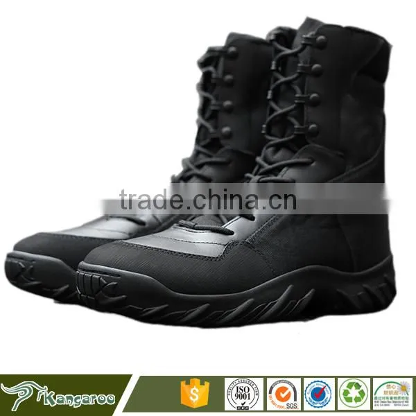 Black Military Combat Mountaineering Boots photo-5