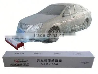 Plastic pe Auto Paint Masking Film for Automotive Paint photo-5