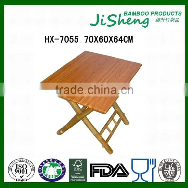Custom Small Bamboo Outdoor Furniture Garden Folding Table