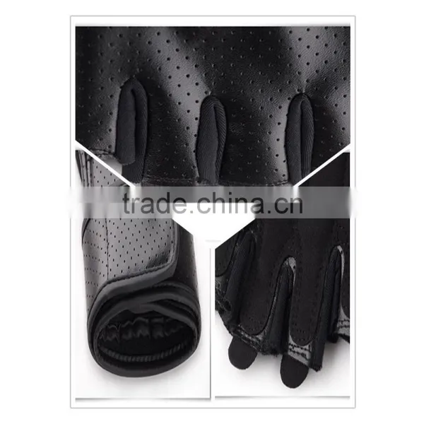 Weight Lifting Gym Gloves Artificial Leather photo-4