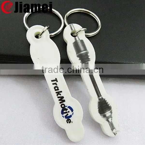 Promotional Keychain Souvenir 2016 Custom Rubber Keyring With Custom Logo photo-2