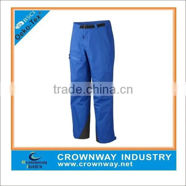 Mens Casual Waterproof Windbreaker Pants