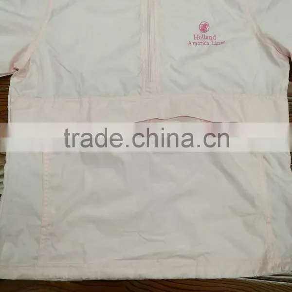 2017 Wholesale Hot Selling Poly Pongee Mens Womens Rain Jacket photo-3