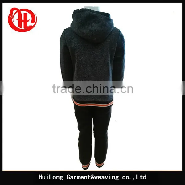 Manufacture New Children Boy Hoodies Fleece Set photo-4