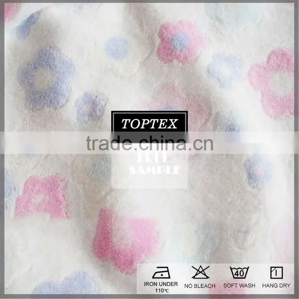 Shrink-Resistant Printed Polar Fleece Fabric photo-2