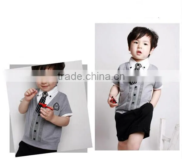 Brand New Boys Gentleman Clothing Suits Boys Clothing Sets Kids Handsome Clothes for Summer photo-4
