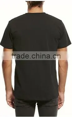 2017 Fashion High Quality Mens Round-Neck Horse Tee Black Slim Fit 100% Cotton Embroidered photo-2