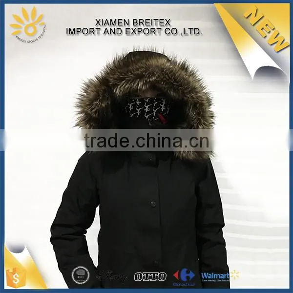 Best Price Fashion Custom Warm Parka Fur Jacket Women photo-2