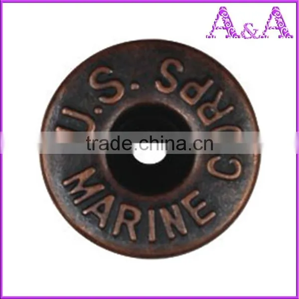 Supply Top Quality BRASS JEANS BUTTONS Jeans Buttons 18L-40L photo-4