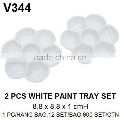 Plastic Paint Palette,Plastic Paint Tray,Empty Palette, Artist Watercolor Paint Tray photo-2