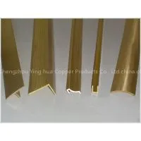 Solild Brass Decoration Material Extrusion Profile photo-2