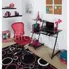Spanish Style 7mm Tempered Modern Glass Computer Desk Mini Cute DX-8517