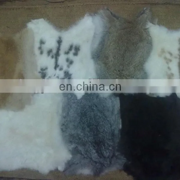Real Rabbit Soft for Garment Chinese Rabbit Skin