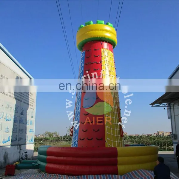 Outdoor Inflatable Climbing Walls for Adult&kids,9m Climbing Tower Inflatable Climb in Ball,inflatable Sports Game photo-6