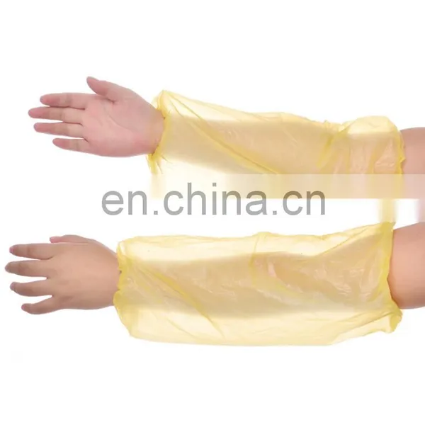 Polythene Soft Economic Waterproof Oil- Proof Disposable Arm Sleeves PE Over Sleeves photo-2