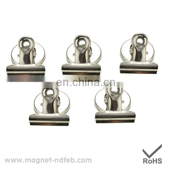 Magnet Fidge Clips Holder, Document Note Paper Clamps - 38mm - Perfect for Kitchen/ House/ Office Use photo-4