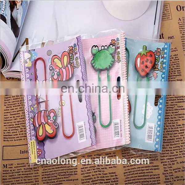 Factory Directly Sale Custom Branded Logo Rubber Bookmark Soft Pvc Book Marks photo-3