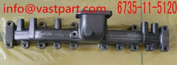 Komatsu PC200-7 Engine Exhaust Manifold 6735-11-5120