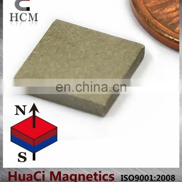 SmCo Magnet Block 3/8"X3/8"X1/16" Samarium Cobalt Magnet Used for Industrial