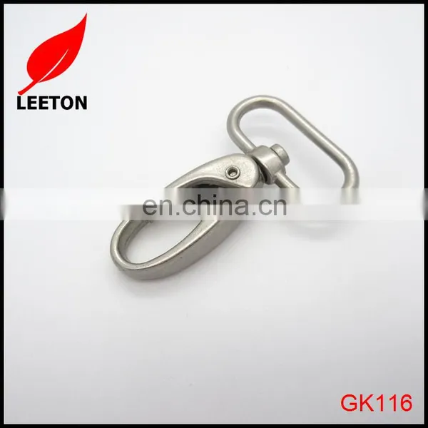 Factory Supply Zinc Alloy Matte Nickle Bag Snap Hook photo-4