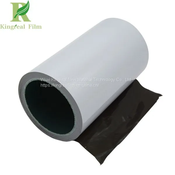 Black and White Self Adhesive PE Protective Film for Aluminum Ceiling photo-5