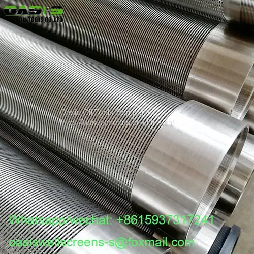 OASIS 304 Stainless Steel Wedge Wire Johnson Screens for Well Drilling photo-5