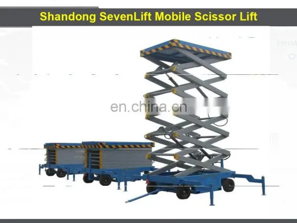 7LSJY Shandong SevenLift Wholesale Hydraulic Cheap China Automotive Scissor Lift for Sale