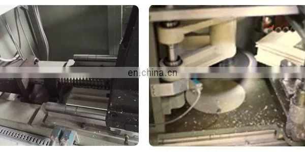 CNC Window Corner Cleaning Machine Corner-cleaning Machine for Plastic UPVC Doors and Windows photo-6