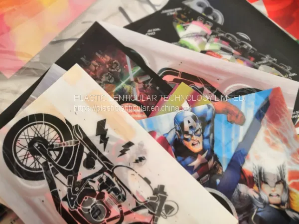 PLASTICLENTICULAR Flexible Lenticular for t Shirt Fabric 3d Sheets Tshirt Soft Custom Flip Lenticular Clothing photo-2