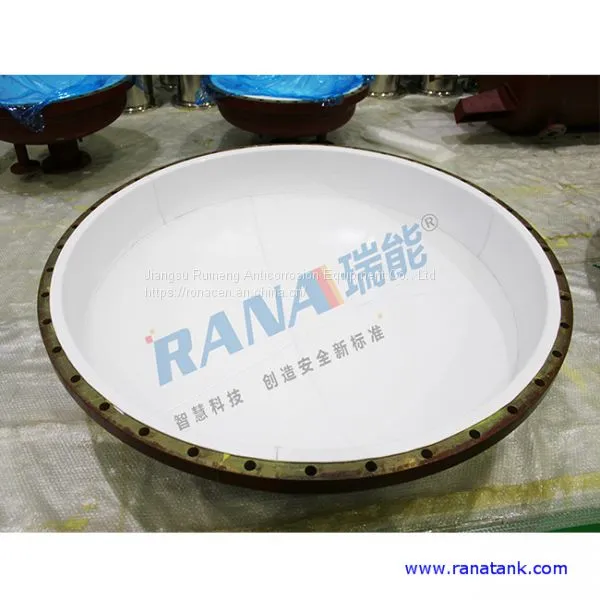 Factory Wholesales New Durable 65 Cubic Steel Lining PTFE/ PFA/ ETFE Anticorrosive Equipment With Long Service Life 15-20 Years Industrial Chemical Storage Tank Movable Portable Container and Pressure Vessel photo-4