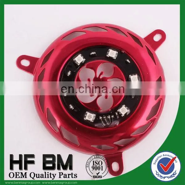Scooter Refit Accessories, Scooter Fan Cover With LED Light, Suitable for GY6 125CC Engine photo-4