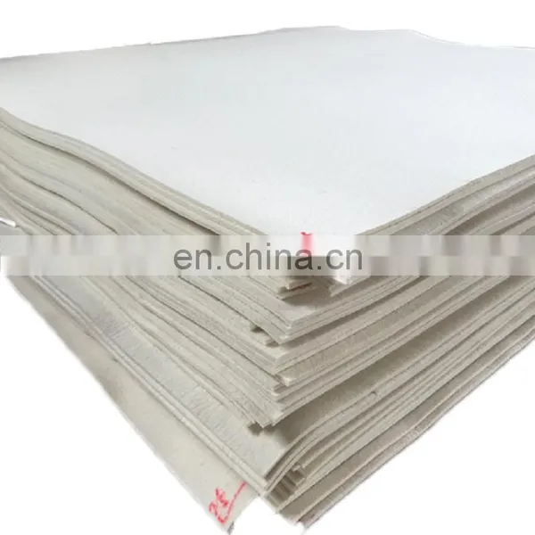Soft and Hardness 10mm 100% Thick White Sheep Wool Felt photo-3