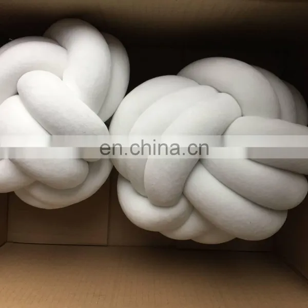 Plush Ball Knot Baby Pillow Plush Dolls Children's Toys photo-2