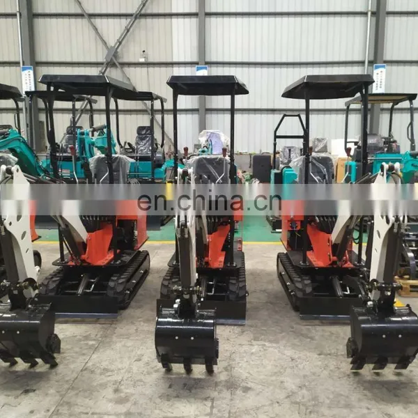 Mini Excavator 0.8 Ton Crawler Crusher Bucket Excavator photo-5