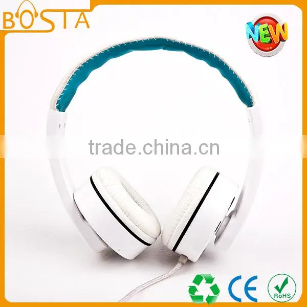 Best Stylish Funny Hot Selling Promotional Stereo Bass Pure White Headphone photo-2