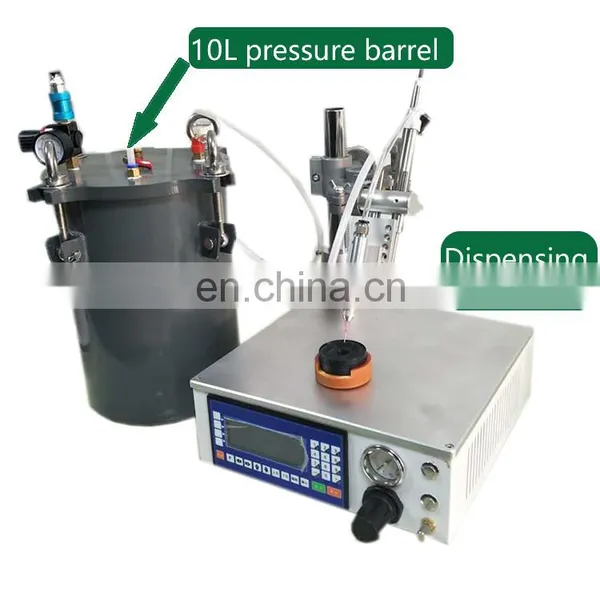 Semi-automatic Automatic Epoxy Resin UV Glue Doming Machine Dispensing Machine Viscous Fluid Keypad Dispenser photo-5