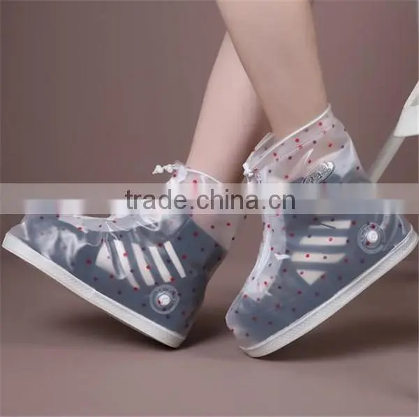 Waterproof Pvc Shoe Cover Rain Boots photo-5