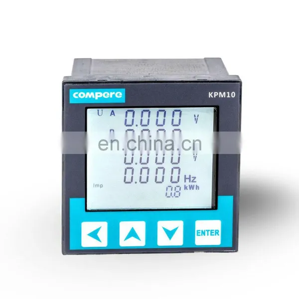 Factory Wholesale New Design Electric Meter Reading Instrument 3 Phase Wattmeter Rs485 Interface With Application photo-3
