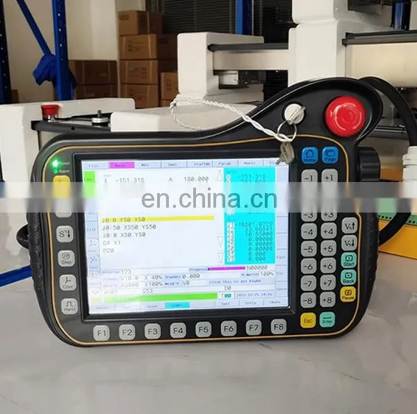 7axis Robot Cnc Handheld Welding Controller and Touch Screen Cnc Robot Control Controller Remot Same as Fanuc Teach Pendant photo-2