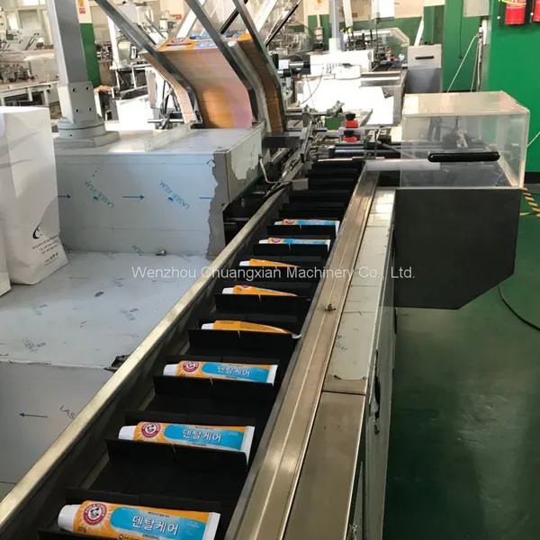 Carton Automatic Packing Line Depalletizer Machine for Toothpaste Ointment Tube in Production Line photo-2