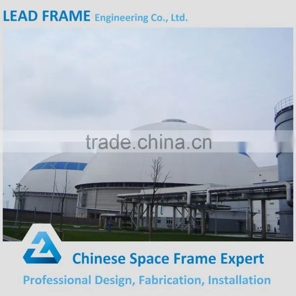 Prefabricated Long Span Light Steel Dome Space Frame photo-3