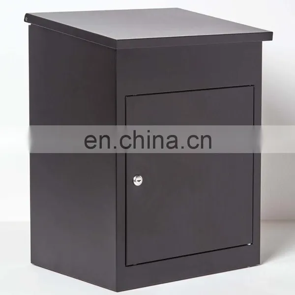 Outdoor Garden Apartment Building Steel Vintage Parcel Paper Post Box Mailbox Mailing Box photo-3